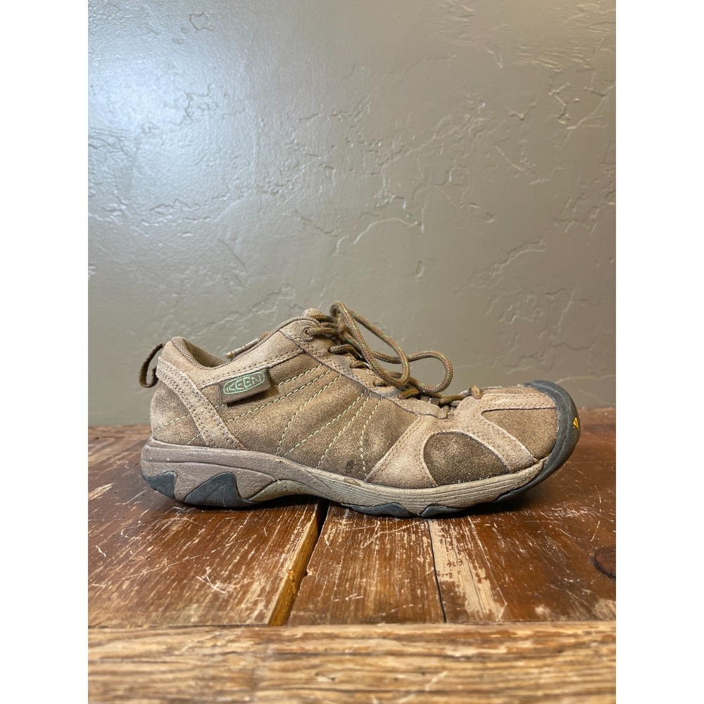 Keen Ambler Hiking Shoes Womens 7.5 Brown Low Suede Trail Outdoor Non Slip
